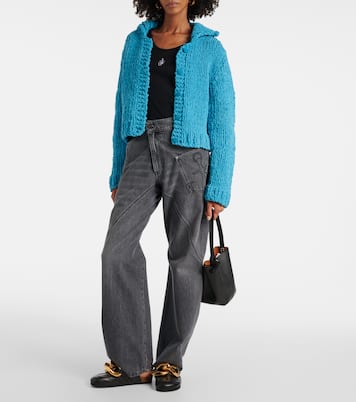 Cardigan aus Chenille | JW Anderson