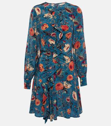 Robe Salima en soie à fleurs | Ulla Johnson