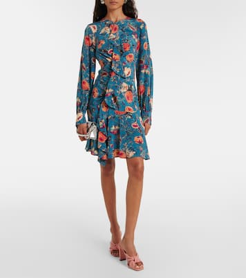 Robe Salima en soie à fleurs | Ulla Johnson