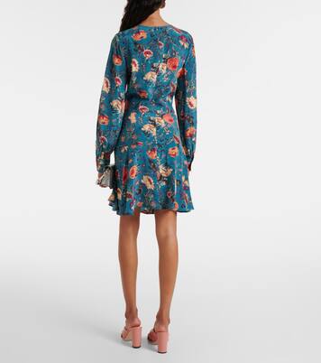 Robe Salima en soie à fleurs | Ulla Johnson