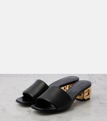 Pantoletten G Cube aus Leder | Givenchy