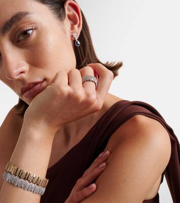 Bague en or blanc 18 ct et diamants | Suzanne Kalan