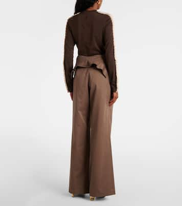 Weite Hose aus Baumwoll-Twill | JW Anderson