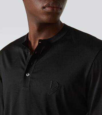 Henley-Top aus Seide | Dolce&Gabbana