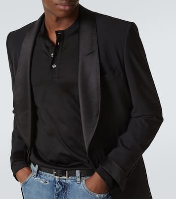 Henley-Top aus Seide | Dolce&Gabbana