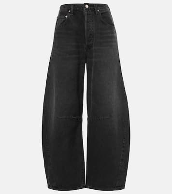 Horseshoe mid-rise barrel-leg jeans | Citizens of Humanity