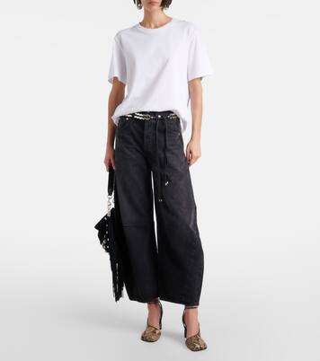 Horseshoe mid-rise barrel-leg jeans | Citizens of Humanity