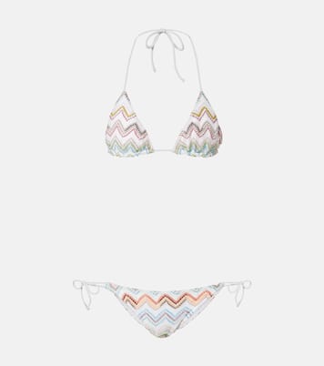 Zigzag crochet bikini | Missoni