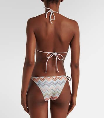 Zigzag crochet bikini | Missoni