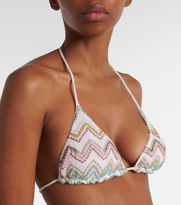 Zigzag crochet bikini | Missoni