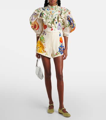 Classic satin Mary Jane flats | Le Monde Béryl