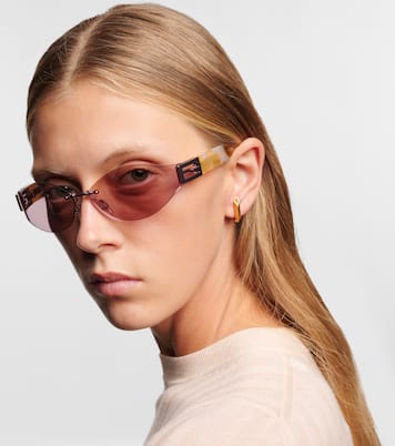 Baguette cat-eye sunglasses | Fendi