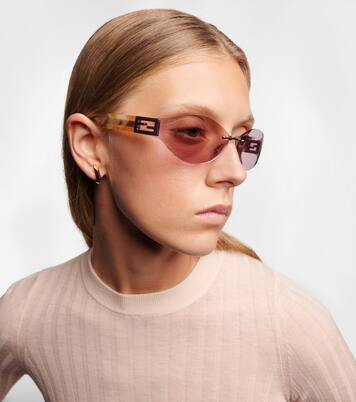 Baguette cat-eye sunglasses | Fendi