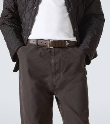 Saffiano leather belt | Prada