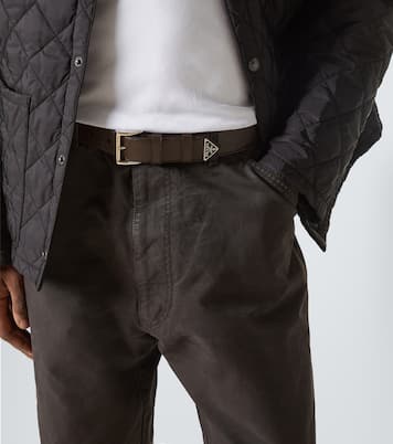 Saffiano leather belt | Prada