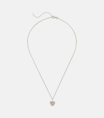 Halskette Piece of My Heart aus 14kt Gelbgold (585/1000) mit Diamanten | Stone and Strand