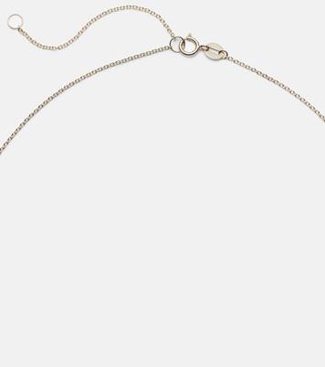 Halskette Piece of My Heart aus 14kt Gelbgold (585/1000) mit Diamanten | Stone and Strand