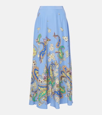 Maxirock aus Seide | Etro