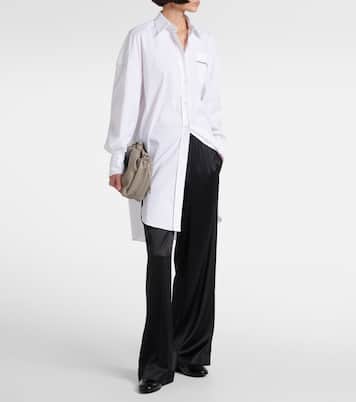 Silk-blend wide-leg pants | Brunello Cucinelli