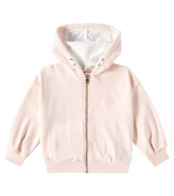 Cotton jersey hoodie | Chloé Kids