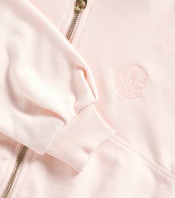 Cotton jersey hoodie | Chloé Kids
