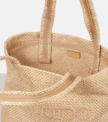 Beach Medium embroidered tote bag | Jimmy Choo