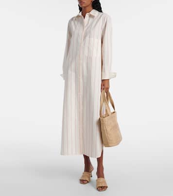 Beach Medium embroidered tote bag | Jimmy Choo