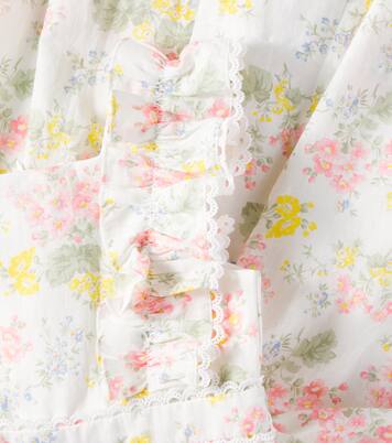 Robe en lin et coton à fleurs | Tartine et Chocolat