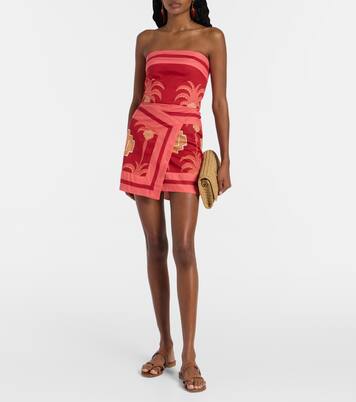 Robe Raiz imprimée en coton | Johanna Ortiz