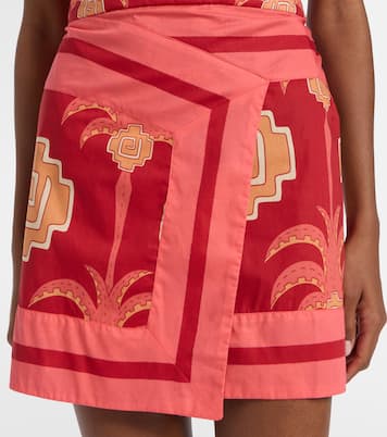 Robe Raiz imprimée en coton | Johanna Ortiz