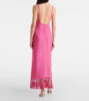 Palermo fringed maxi dress | Taller Marmo