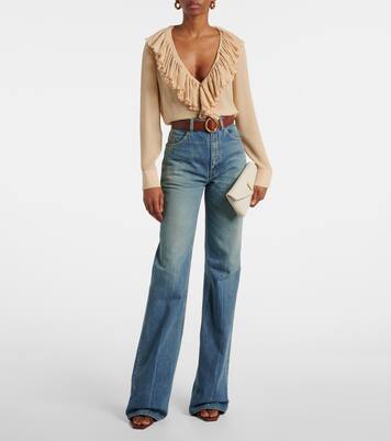 Clutch Cassandre aus Leder | Saint Laurent