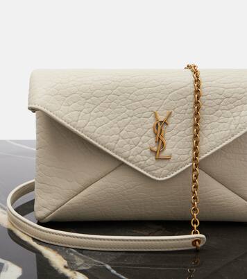 Clutch Cassandre aus Leder | Saint Laurent