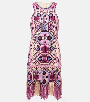 Yasmine fringed cotton minidress | Isabel Marant