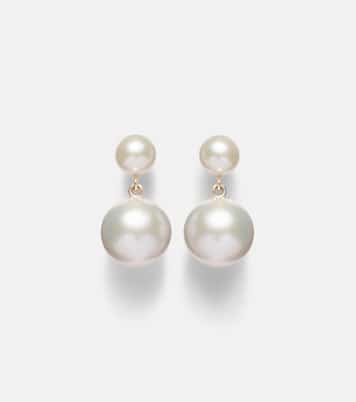 Boucles d'oreilles Venus Moon en or 14 ct et perles d'eau douce | Sophie Bille Brahe