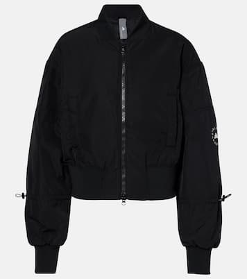 True Nature cropped bomber jacket | Adidas by Stella McCartney