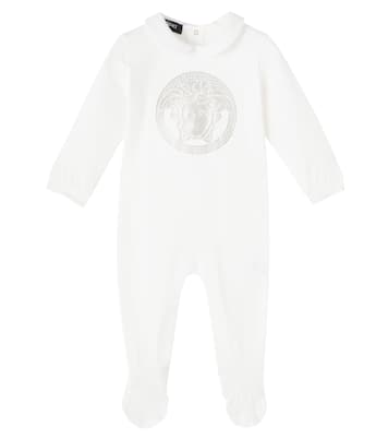 Bébé – Grenouillère Medusa en coton mélangé | Versace Kids