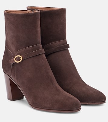 Pattie 75 suede ankle boots | Valentino Garavani