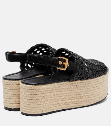 Sandali espadrillas in pelle intrecciata | Farm Rio