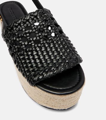 Sandali espadrillas in pelle intrecciata | Farm Rio