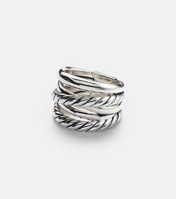 Anello Crossover® in argento sterling | David Yurman