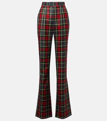 Pantalones anchos Ray de lana virgen a cuadros | Vivienne Westwood