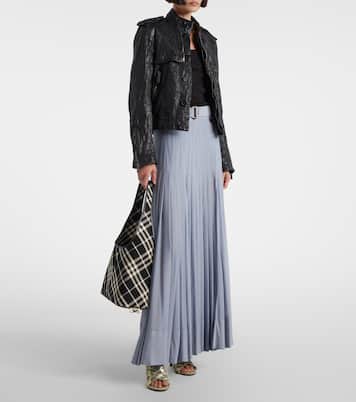 Leather jacket | Burberry