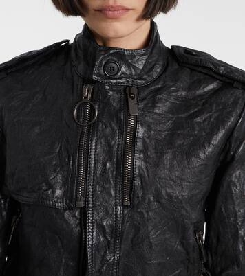 Leather jacket | Burberry