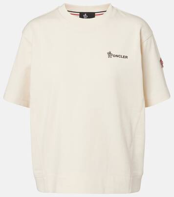 Logo cotton jersey T-shirt | Moncler Grenoble