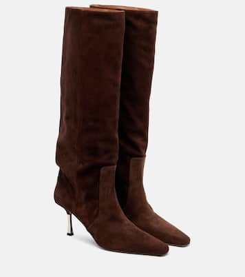Bettina 75 suede boots | Paris Texas