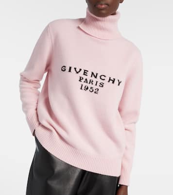 Pull à col roulé en laine et cachemire | Givenchy