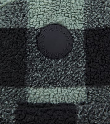 Mochila Teddy a cuadros con logo | Stella McCartney Kids