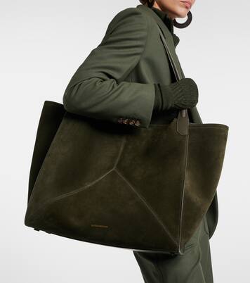 Victoria Large suede tote bag | Victoria Beckham