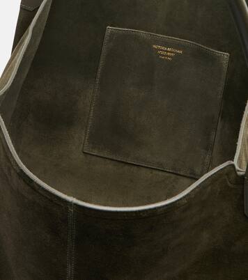 Victoria Large suede tote bag | Victoria Beckham